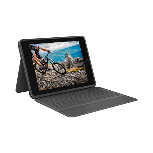 [97855153890] Logitech Rugged Folio for iPad 10.2 7th Gen - Graphite