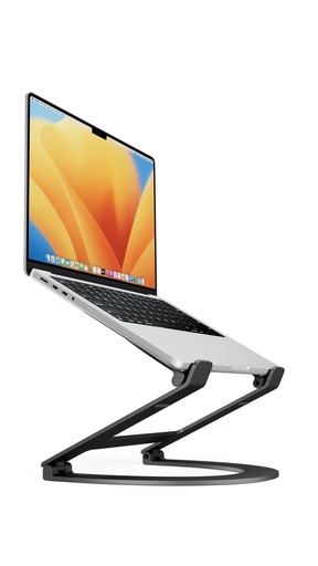 [811370024325] Twelve South Curve Flex Stand for MacBook - Black