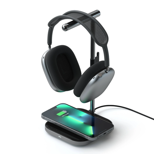 [810086360239] Satechi 2in1 Headphone Stand W/ Wireless Charge