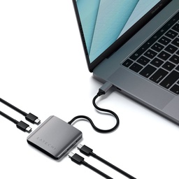 [810086360031] Satechi 4 Port USB-C Hub