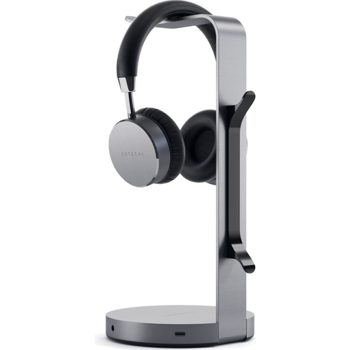 [879961008956] Satechi Aluminum USB Headphone Stand - Space Gray