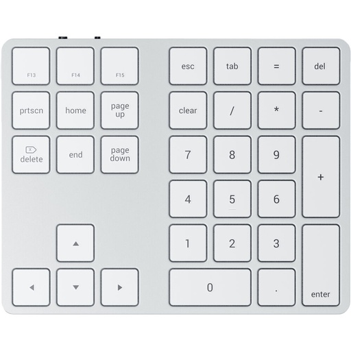 [879961008505] Satechi Bluetooth Extended Keypad - Silver