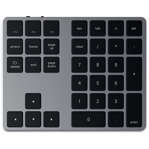 [879961008512] Satechi Bluetooth Extended Keypad - Space Gray