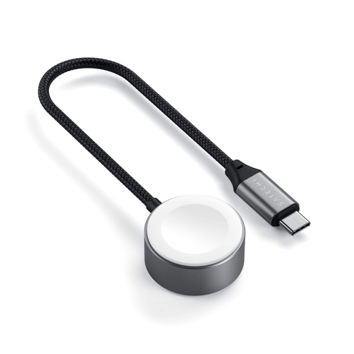 [879961009007] Satechi USB-C Magnetic Charging Cable for Apple Watch - Space Gray