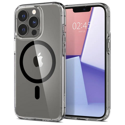 [8809811850499] Spigen ACS03301 Case Hybrid Magsafe for iPhone 13 Pro - Crystal