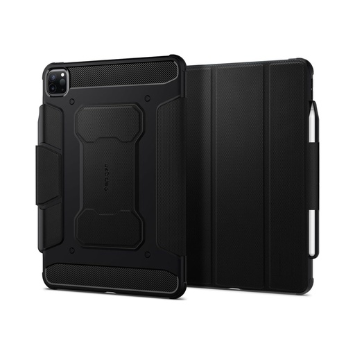 [8809685628477] Spigen Case Smart Fold for iPad Pro 12.9 - Black