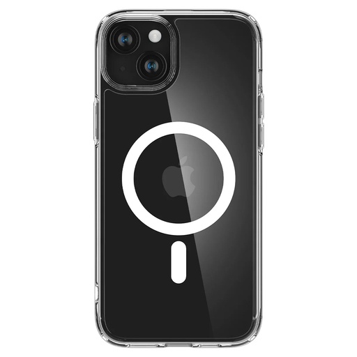 [8809896747721] Spigen Crystal Hybrid Case with Magsafe for iPhone 15 Plus - White