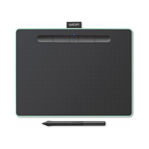 [753218986818] Wacom Intuos Bluetooth Creative Pen Tablet Medium - Pistachio Green