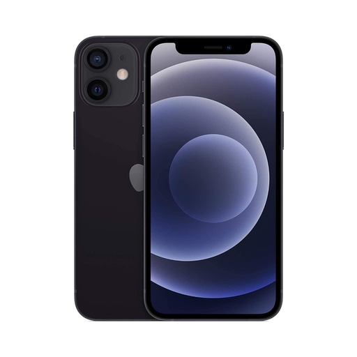 [IPHONE.12MINI-64GB-BLACK-U-K1] Apple iPhone 12 Mini 64GB  (USADO)
