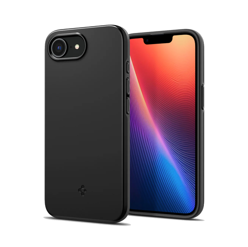 Spigen Thin Fit Case for iPhone 16e - Black - ACS09135
