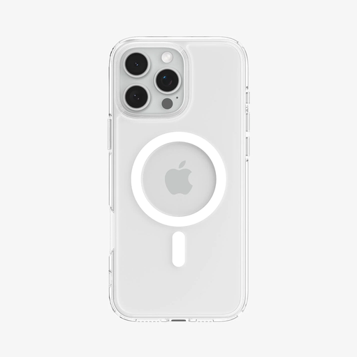 [8809971229685] Spigen Crystal Hybrid Magfit for iPhone 16 Pro Max - Clear White