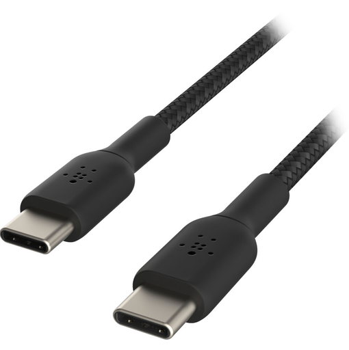 [745883788279] Belkin BoostCharge USB-C to USB-C Braided Cable 3ft - Black