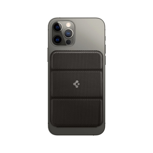 [8809756645631] Spigen MagSafe Card Holder Smart Fold Wallet Gunmetal