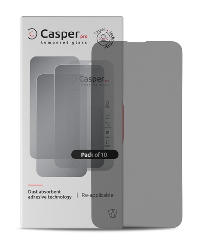 [107082117569] Casper Tempered Glass for iPhone 15/16 - Privacy