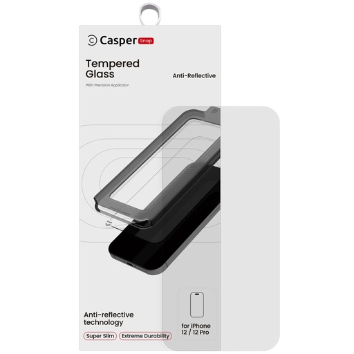 [107282225822] Casper Anti-Reflective for iPhone 12/ 12 Pro - Clear