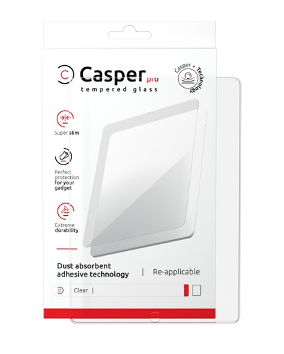 [107082134620] Casper Tempered Glass for iPad 11" / 10.9 - Clear