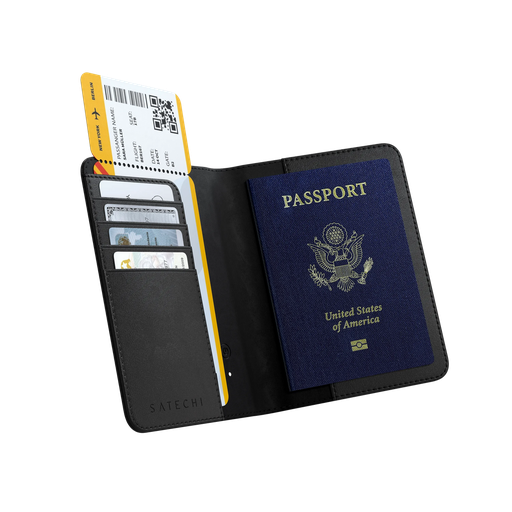Satechi Vegan-Leather Findall Passport Cover