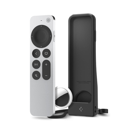 Spigen Siri Remote / Airtag Silicone Fit - Black