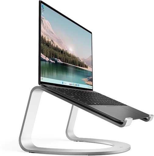 [811370024875] Twelve South Curve Flex Stand for MacBook - Silver