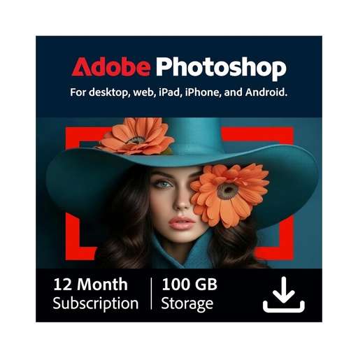 [ADOBE-PS-12M] Adobe Photoshop para equipos (licencia anual)