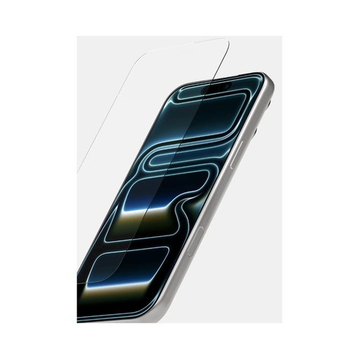 itSkins Hybrid Defense Glass Screen Protector with Dust Remover Adapter for iPhone 17 Pro - Transpar