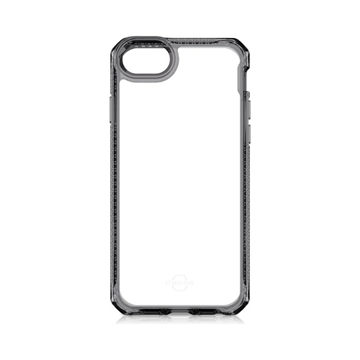 [APS2-HBMKC-BKTR] itSkins Hybrid R Clear Case for iPhone 7/8/SE 2 - Black/Clear - APS2-HBMKC-BKTR