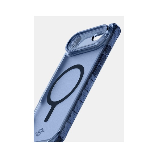 [AP7R-HBVAR-NVBL] itSkins Hybrid R Vapor Case with MagSafe for iPhone Air - Navy Blue