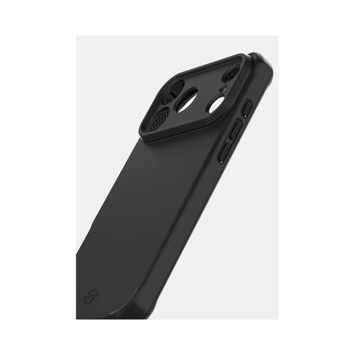 [AP7U-SPEPR-PBLK] itSkins Spectrum R Solid Case for iPhone 17 Pro Max - Plain Black