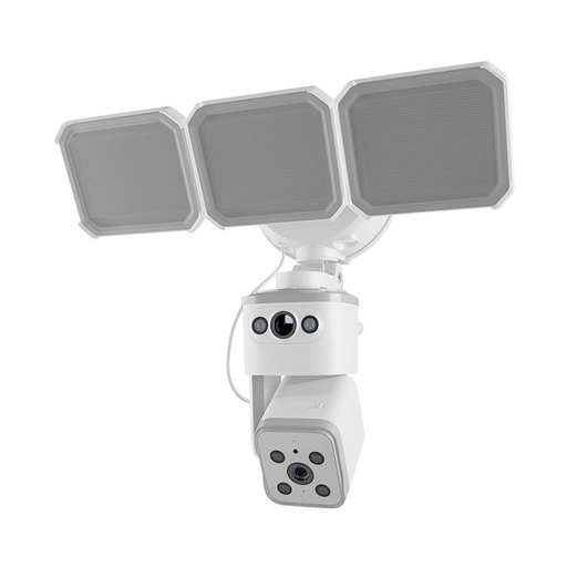 [798302058866] Nexxt Home Outdoor Floodlight Dual lens PTZ + Fixed camera - NHC-FP50DL