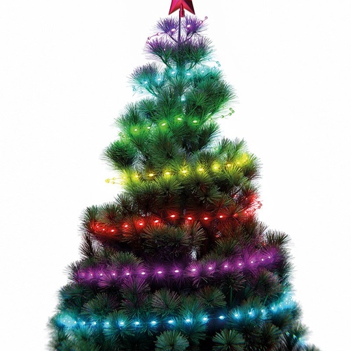 [798302059016] Nexxt Home Smart Xmas string lights LED RGBIC (20m) - NHB-XL20