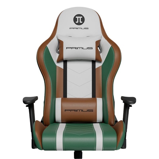 [798302225268] Primus Gaming Thronos 100T Gaming Chair - Green/Brown