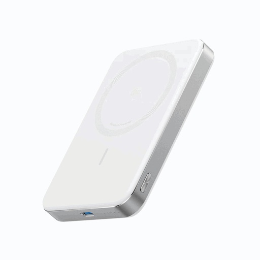 Anker MagGo Power Bank Magnético 10,000 mAh Qi2 - Blanco - A1664H21