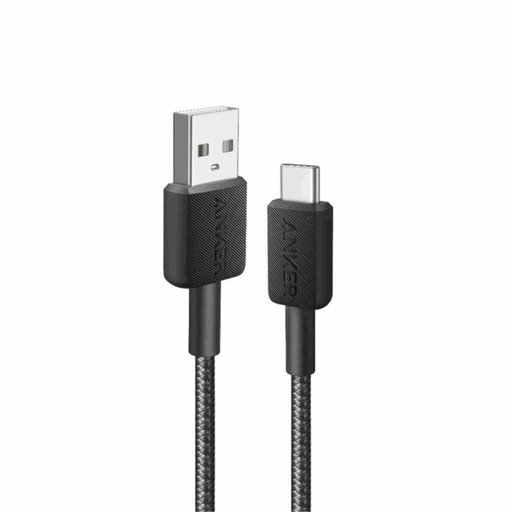Anker Cable USB-A a USB-C 0.9 m - Negro - A81H5H11