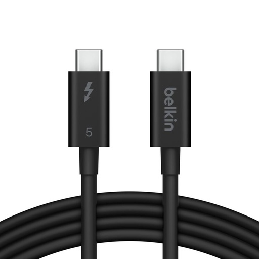 [745883904129] Belkin Thunderbolt 5 Cable, 1m, 240W and 80Gbps - INZ005fq1MBK