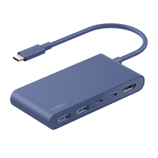 [745883979387] Belkin 5-Port USB-C Hub with Dual USB-C Ports - AVC022fqBL